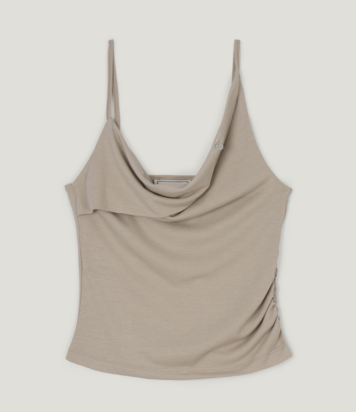 Dein shirring drape sleeveless