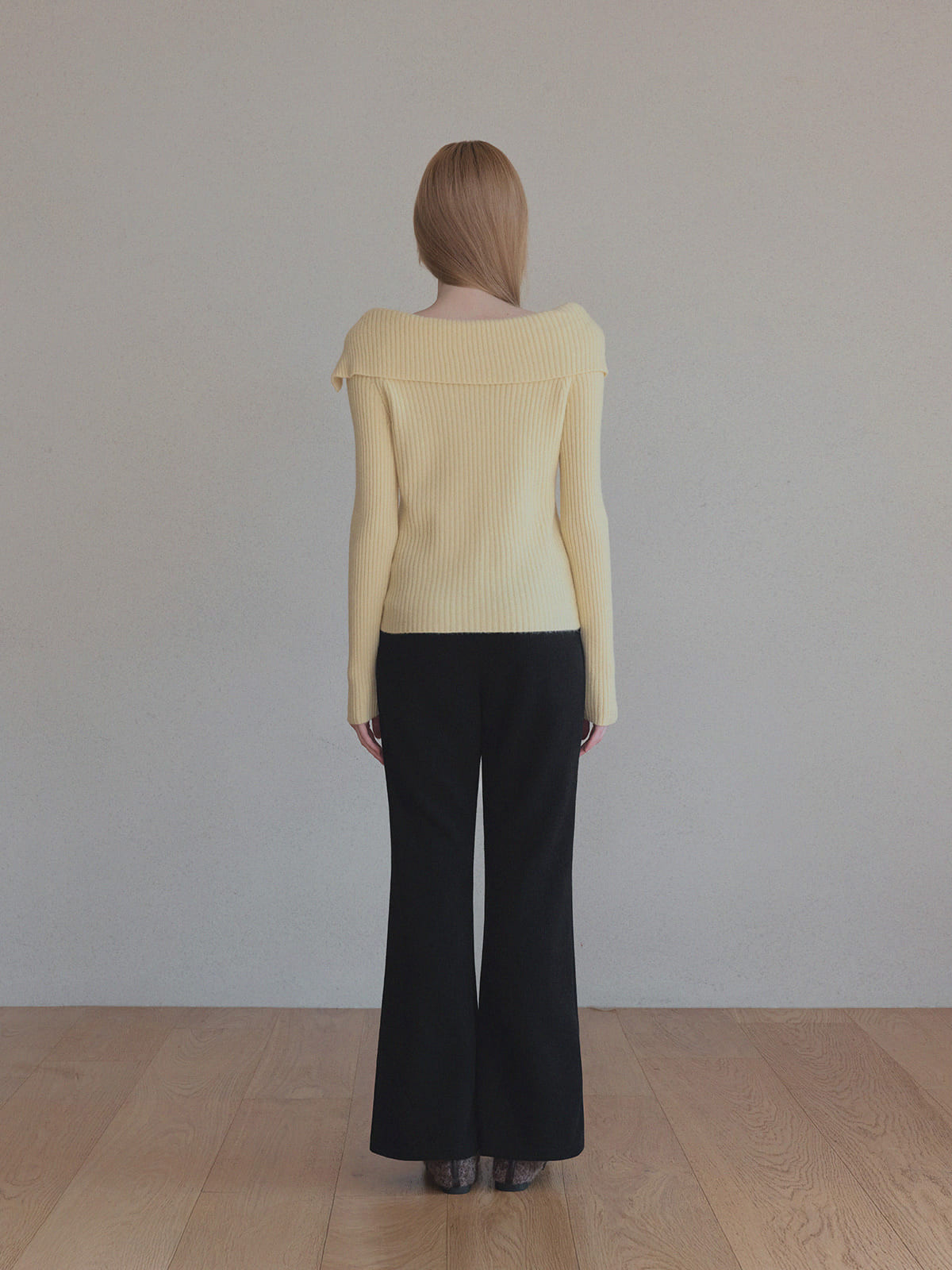 Cohen Sailor Unbalanced Button Knit