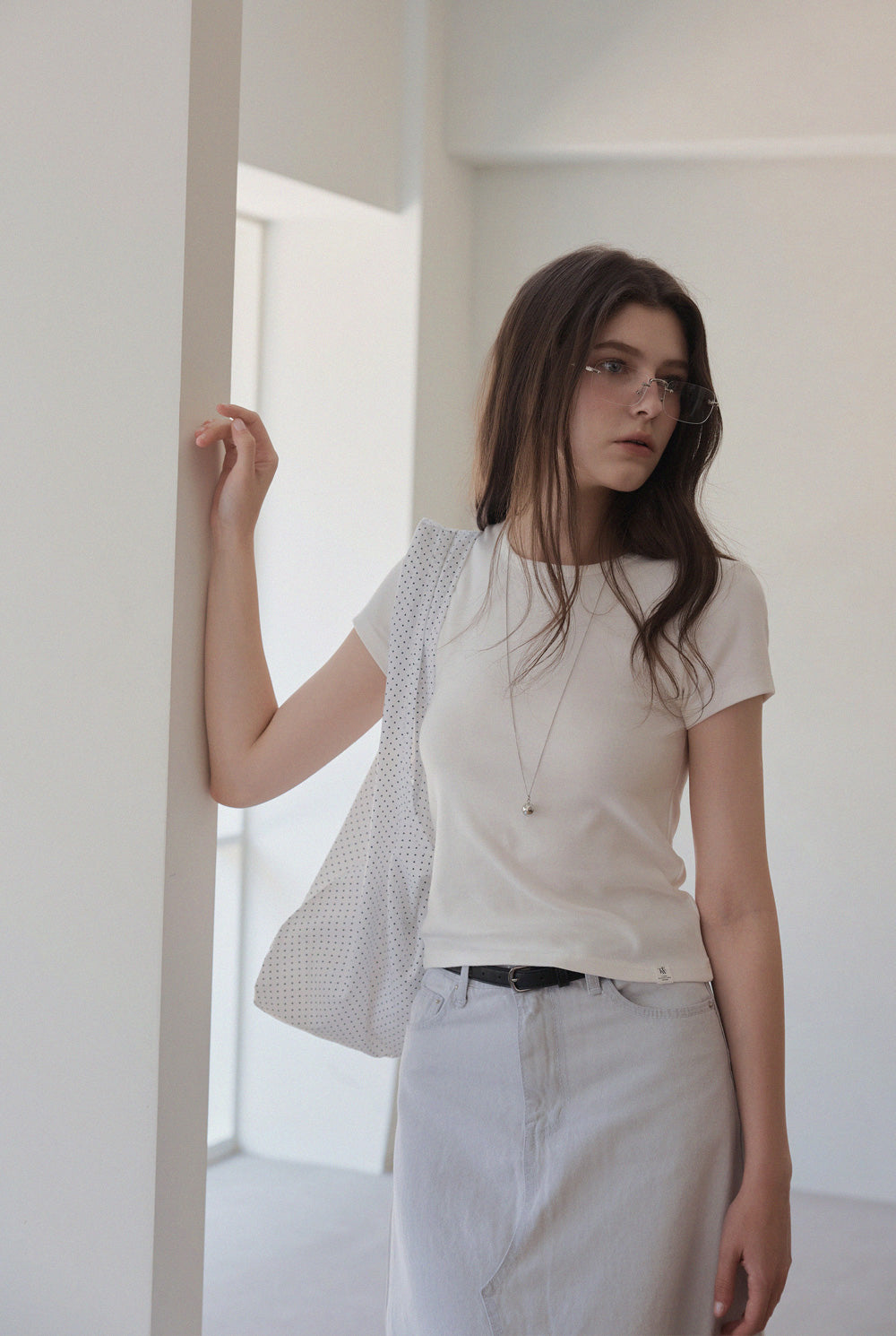 Earlit Basic Round Short-Sleeve T-Shirt
