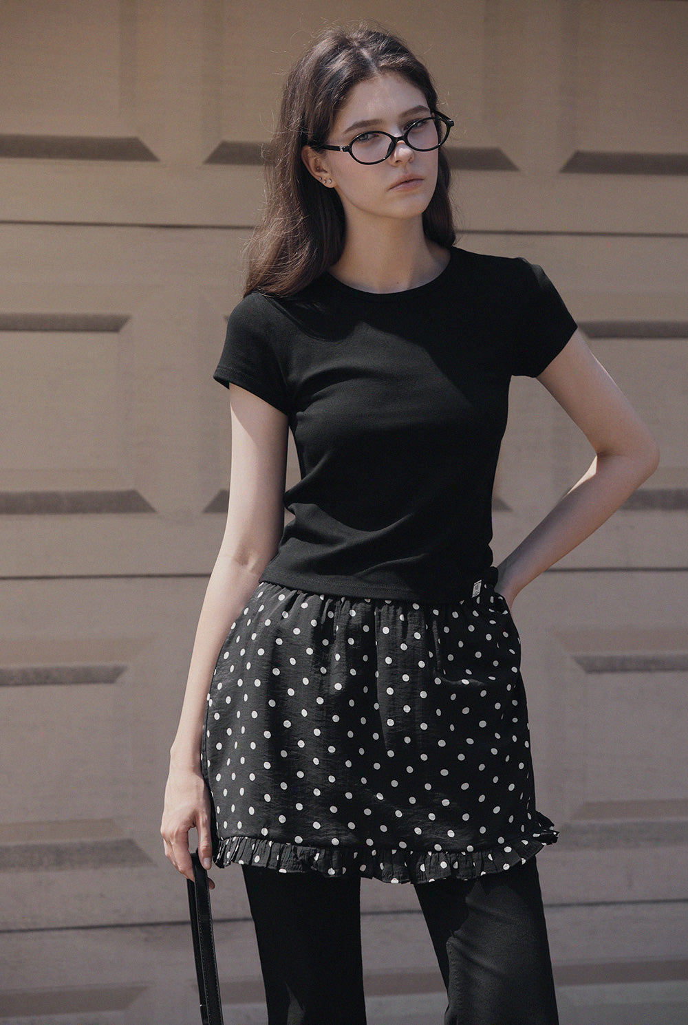 Earlit Basic Round Short-Sleeve T-Shirt