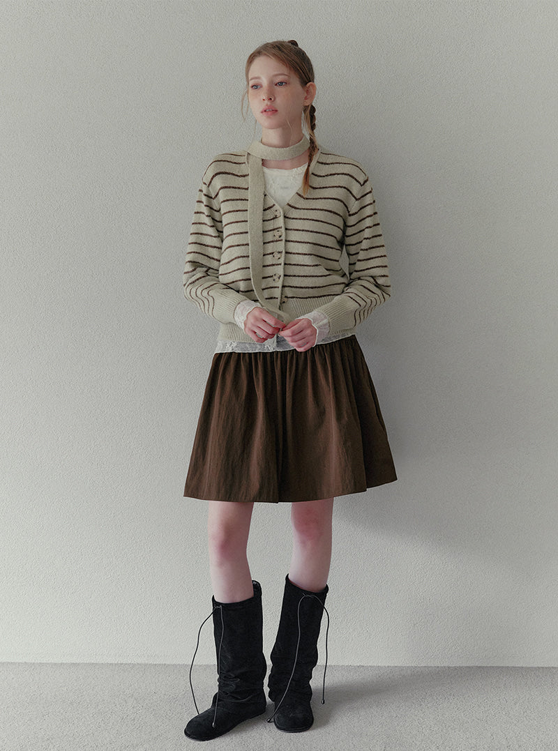 Ponit pleated midi skirt | View 5