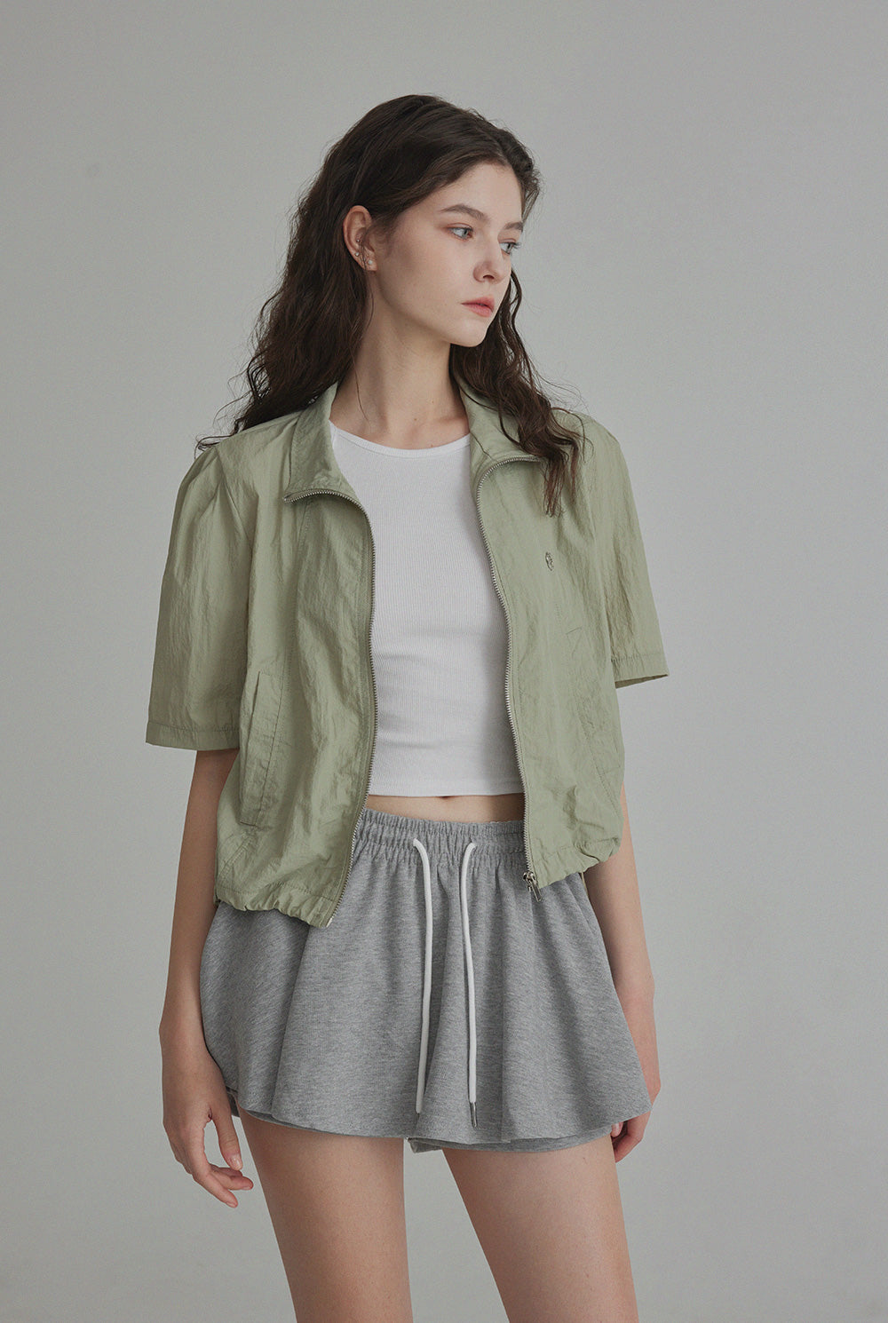 Rellin Layered Banding Skirt Pants