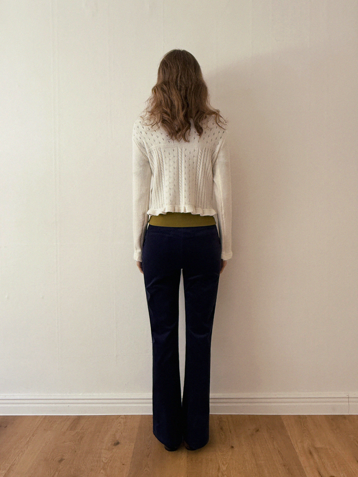 Avern Corduroy Semi Bootcut Long Pants