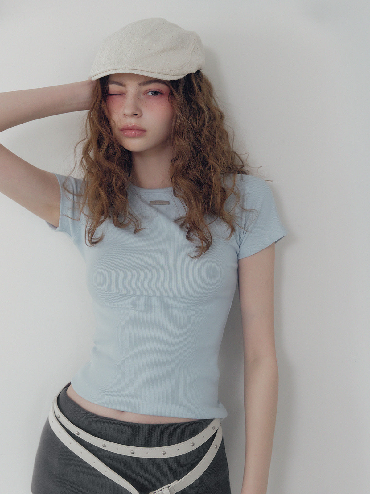 Nowell Panel Stitch Short-Sleeve T-Shirt