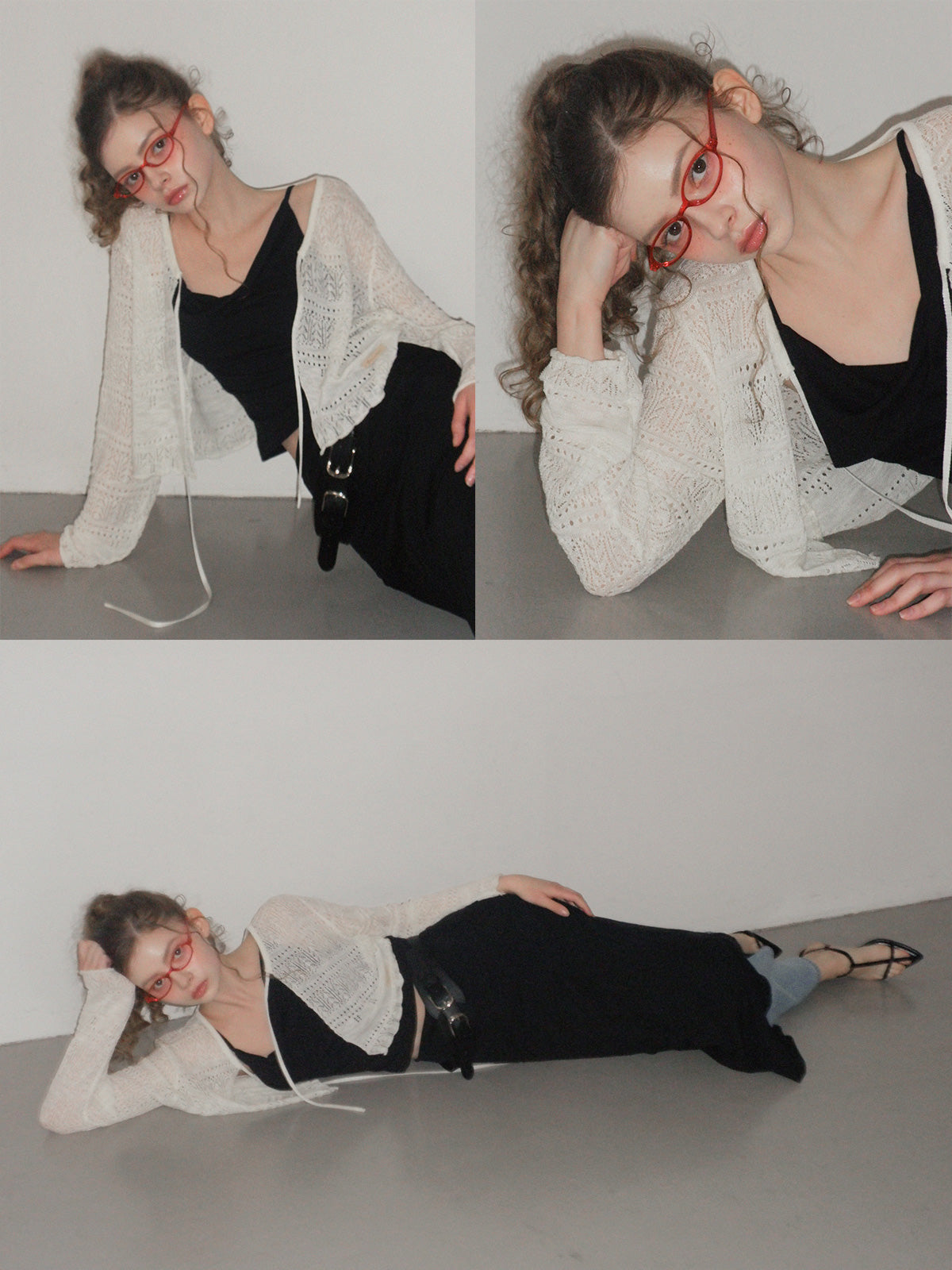 Buechen Punching Scasi Cardigan