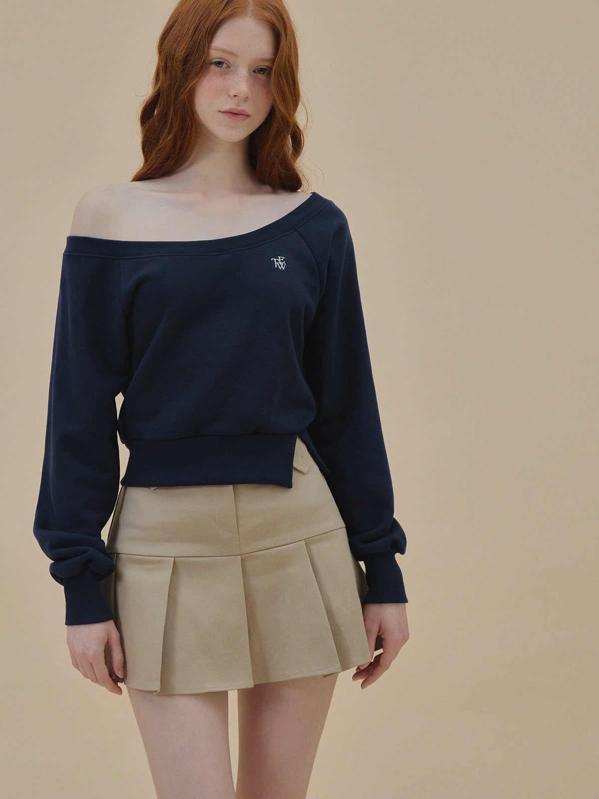 Oner Pleated Mini Skirt