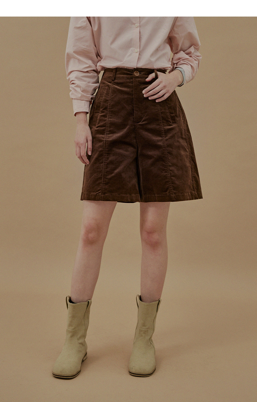 Chief Corduroy Half Pants