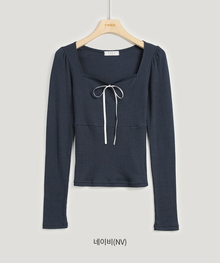 Leche Tie Lace T-Shirt