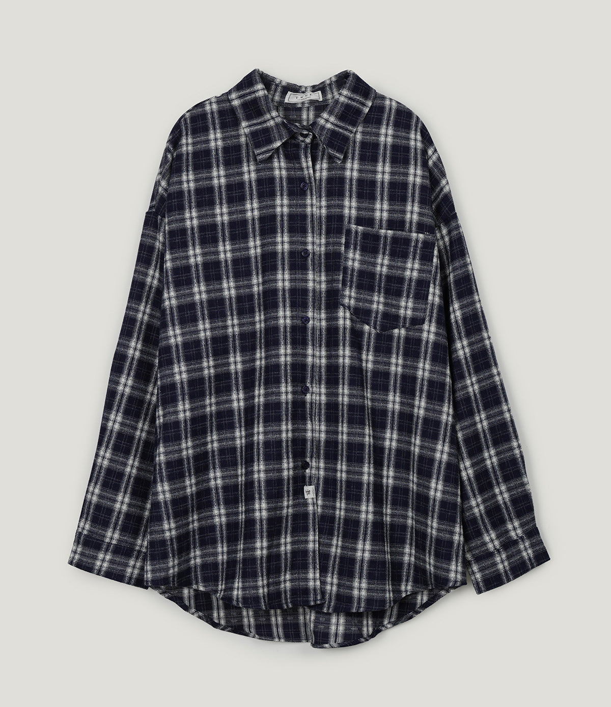 Riet Check Oversized Shirt