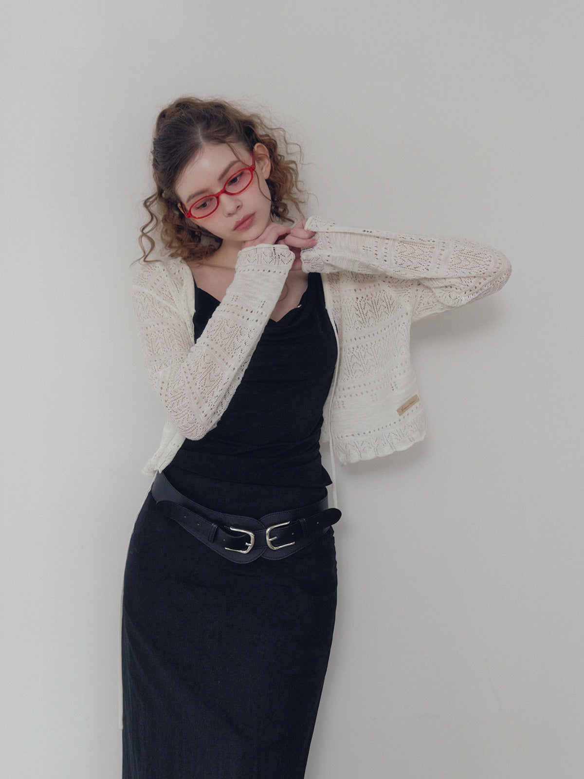Buechen Punching Scasi Cardigan