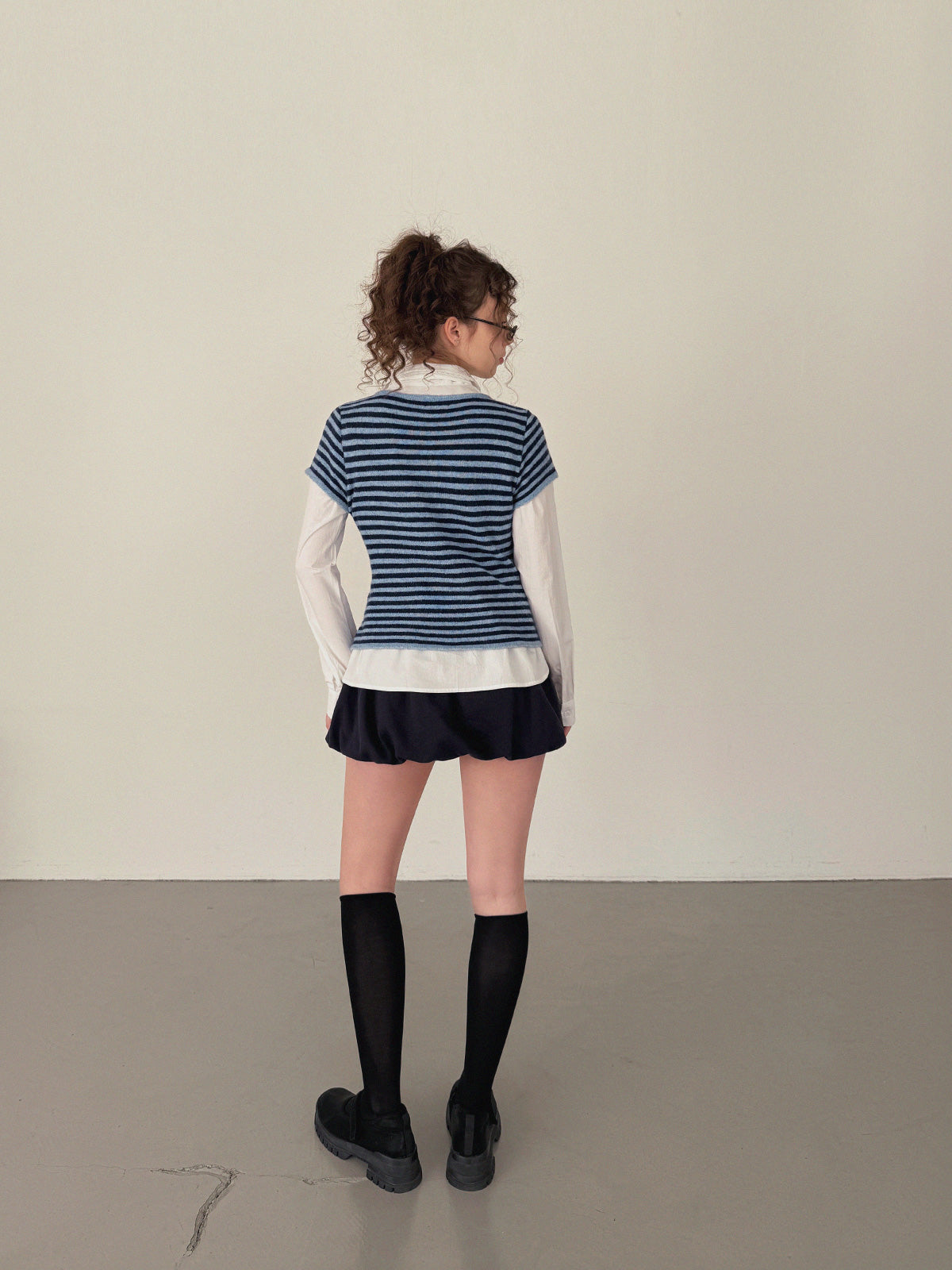 Kinko v-neck short sleeve knit