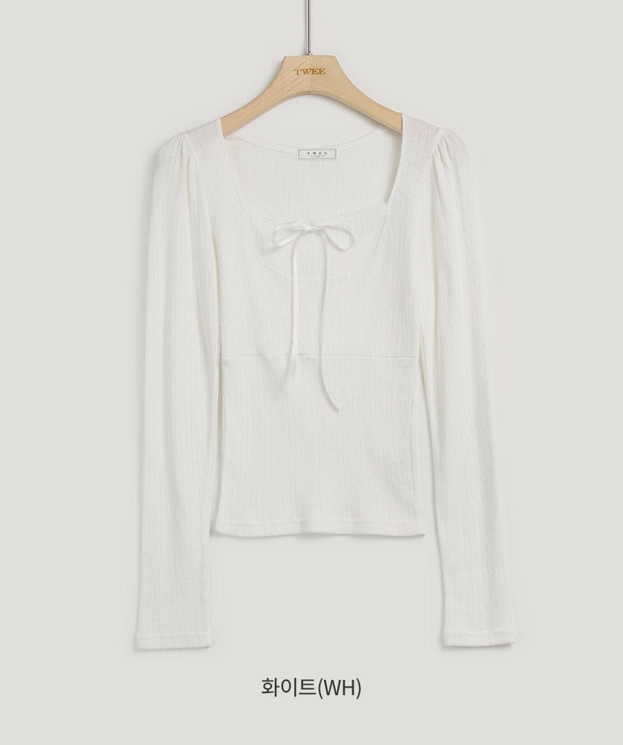 Leche Tie Lace T-Shirt