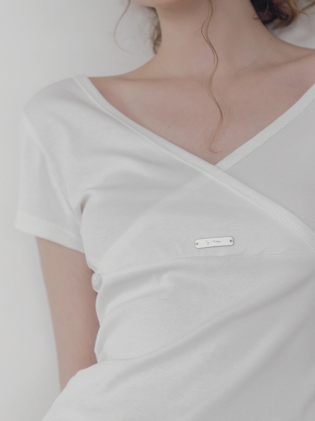Palet v wrap short sleeve t-shirt
