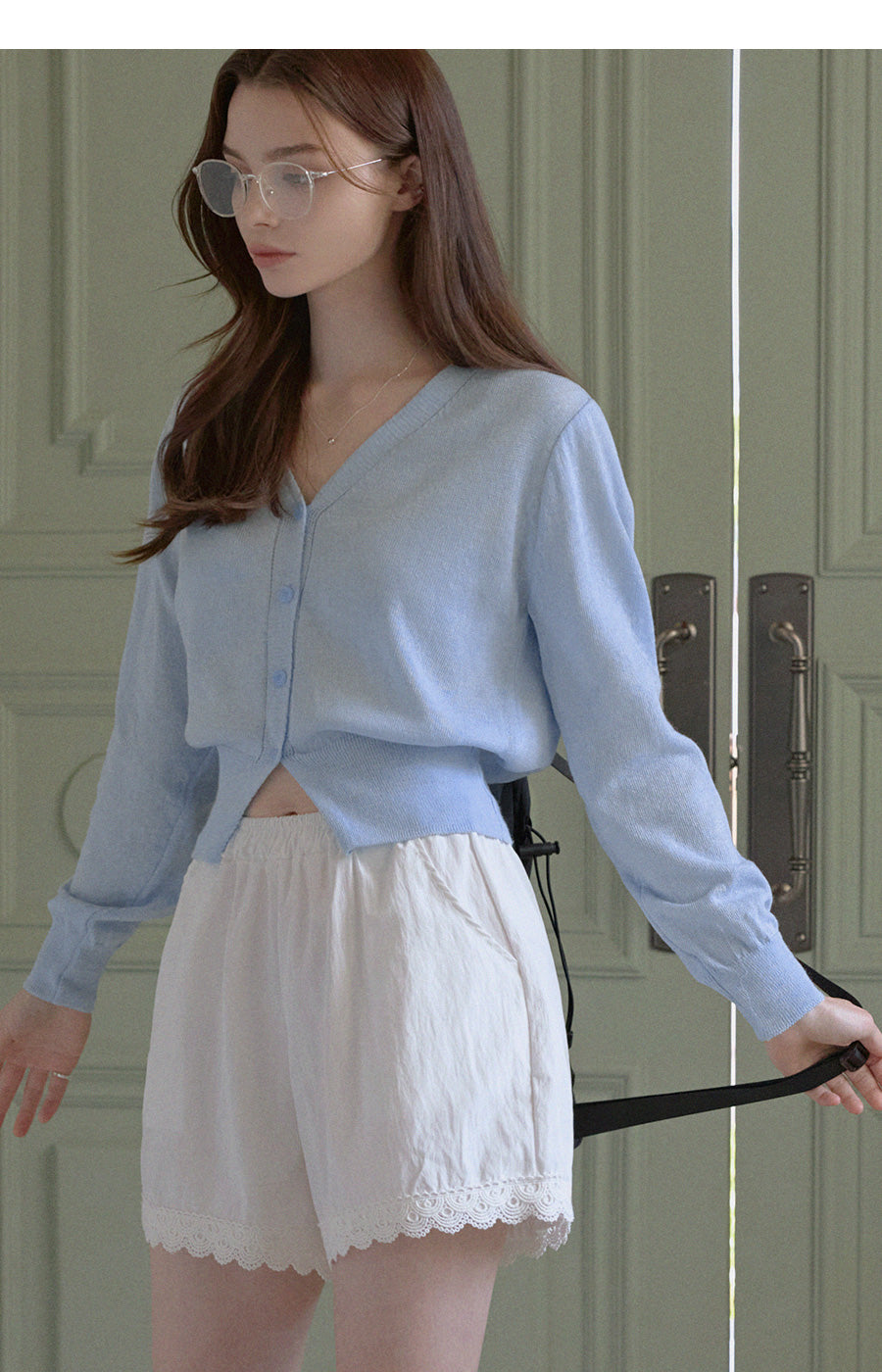 Evelyn V-Neck Cardigan