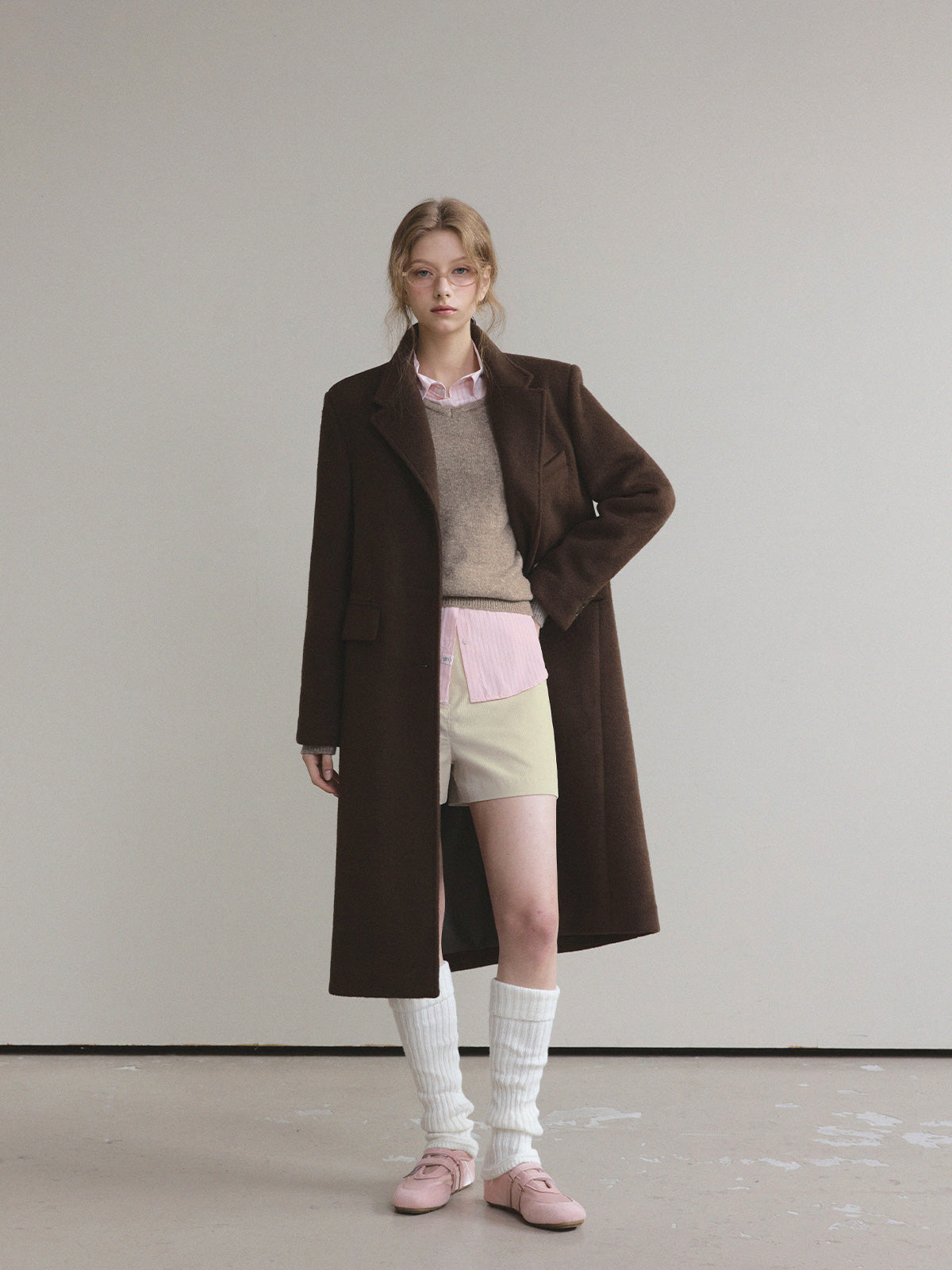 Muffin Tailored Single Long Coat