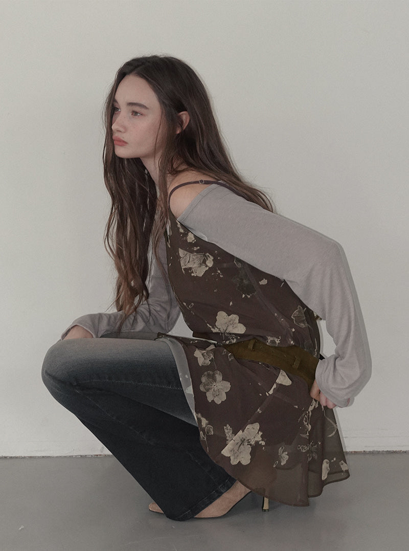 Kimon suede double belt | View 9