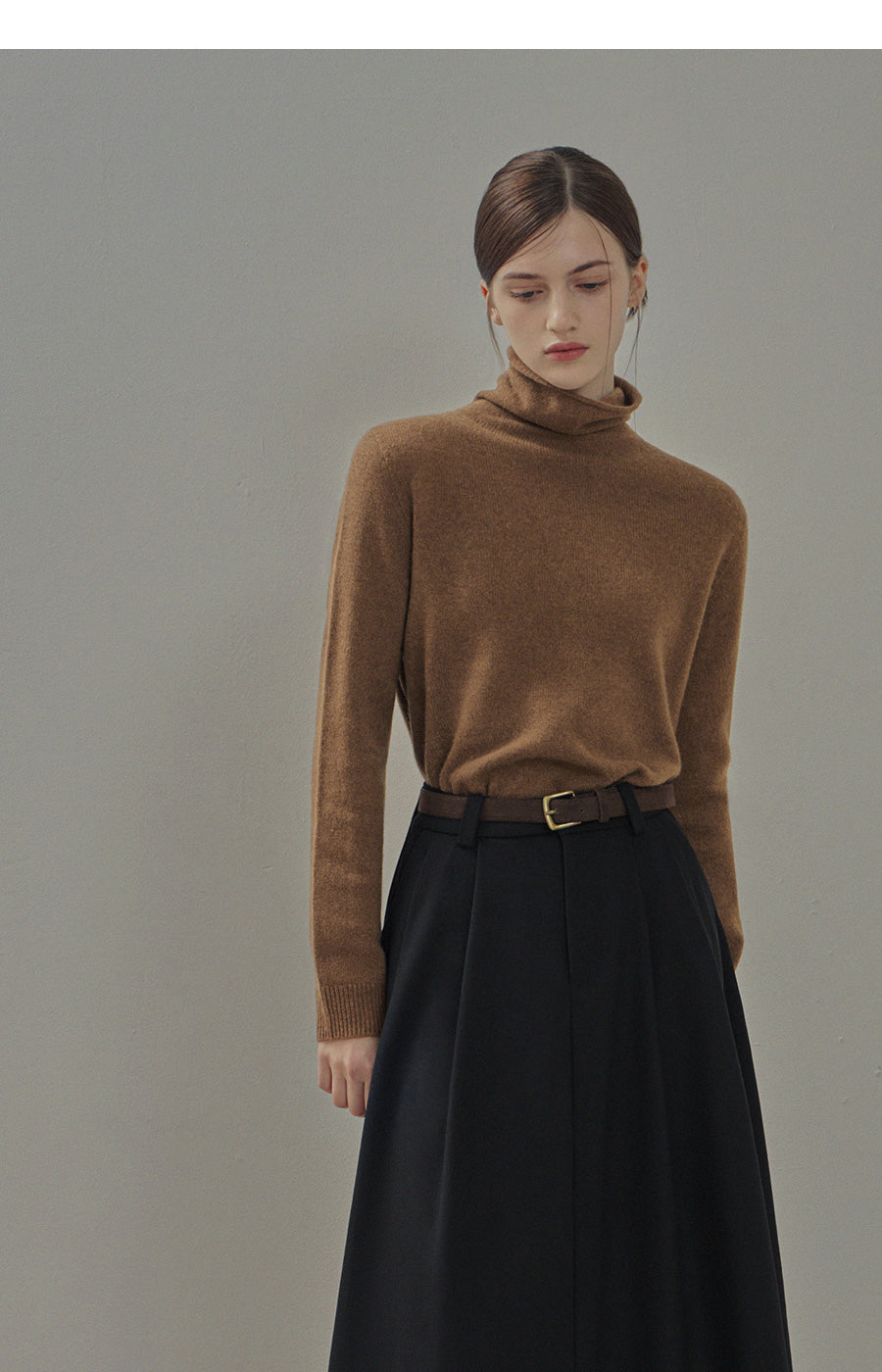 Canary Turtleneck Knit (100% woocl)