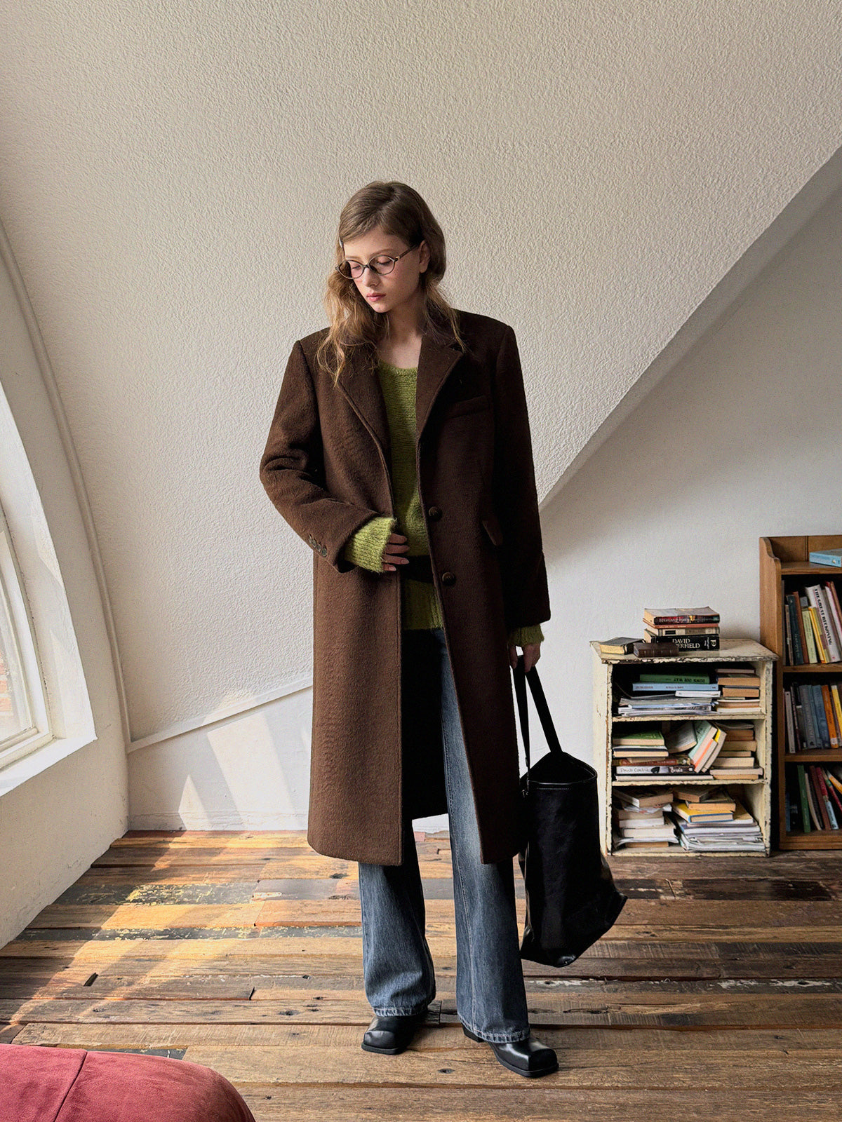 Muffin Tailored Single Long Coat