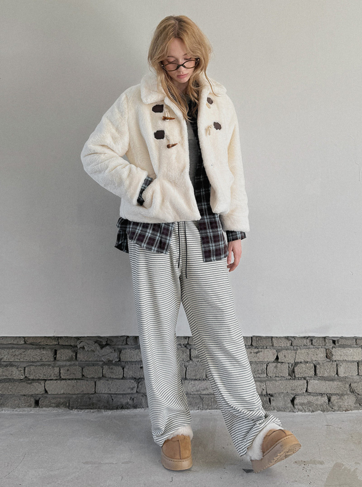 Linton Toggle Fur Jacket