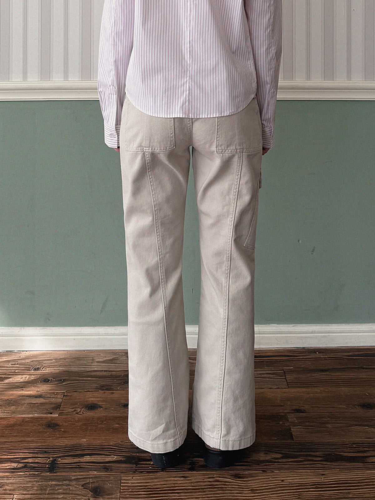 Bandi Pocket Semi-Bootcut Long Pants