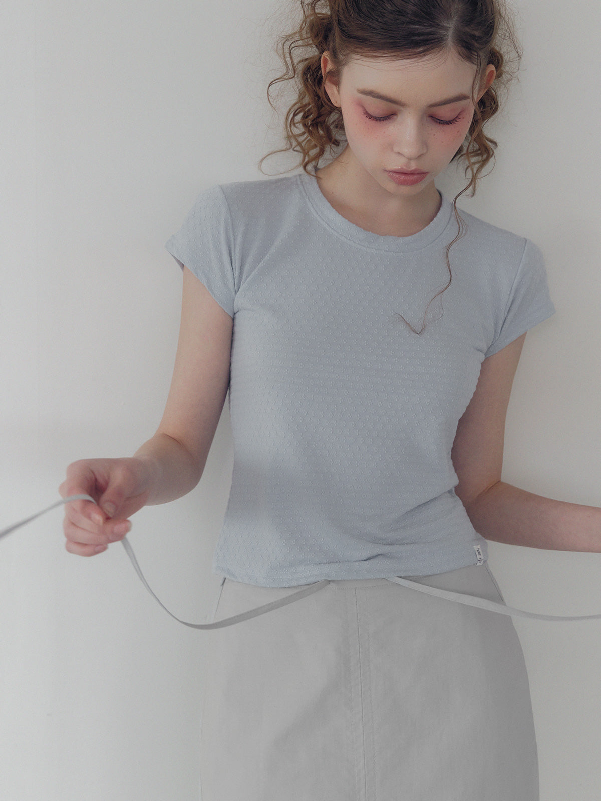 Ruen Jacquard Short-Sleeve T-Shirt