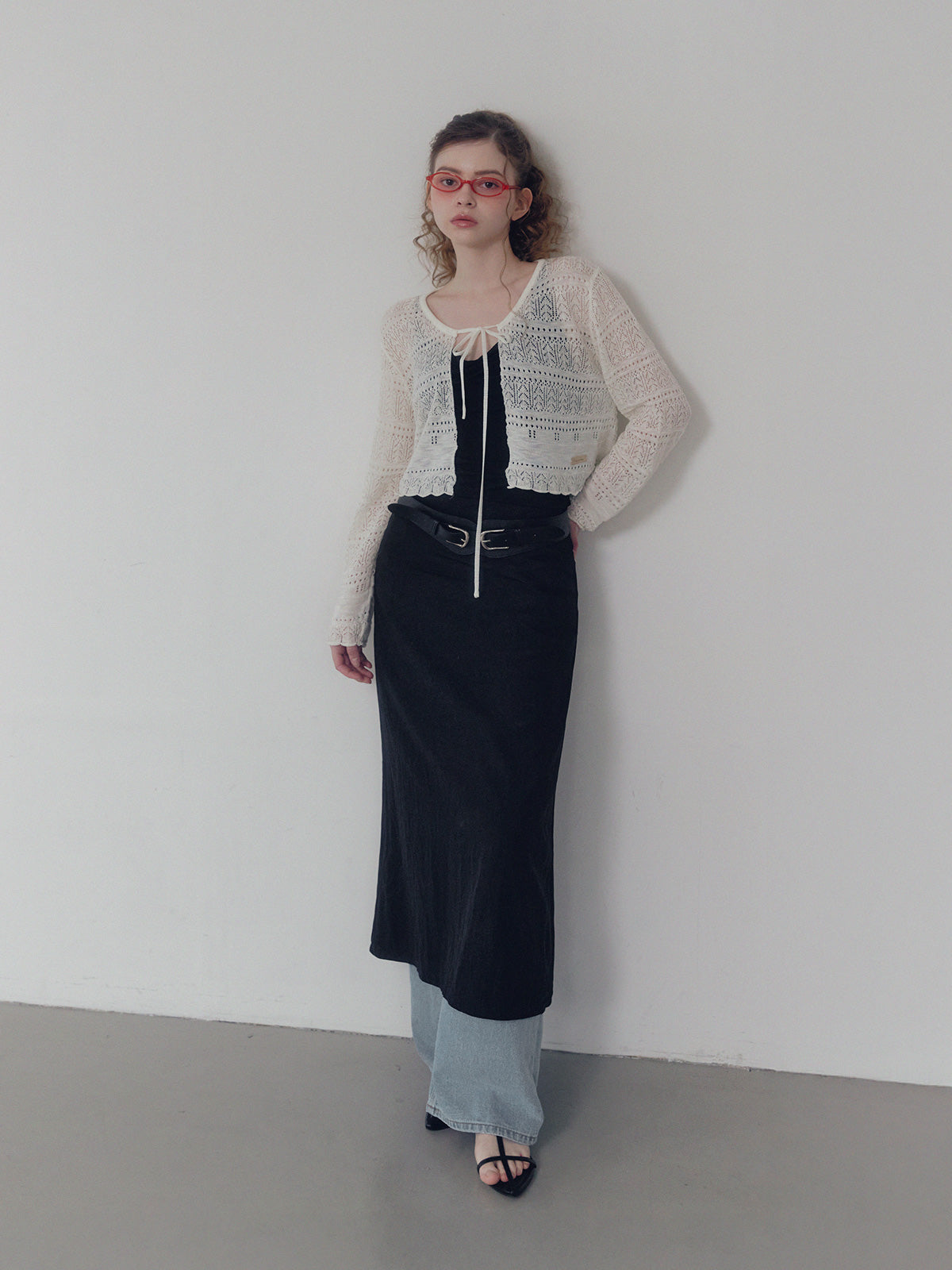 Buechen Punching Scasi Cardigan