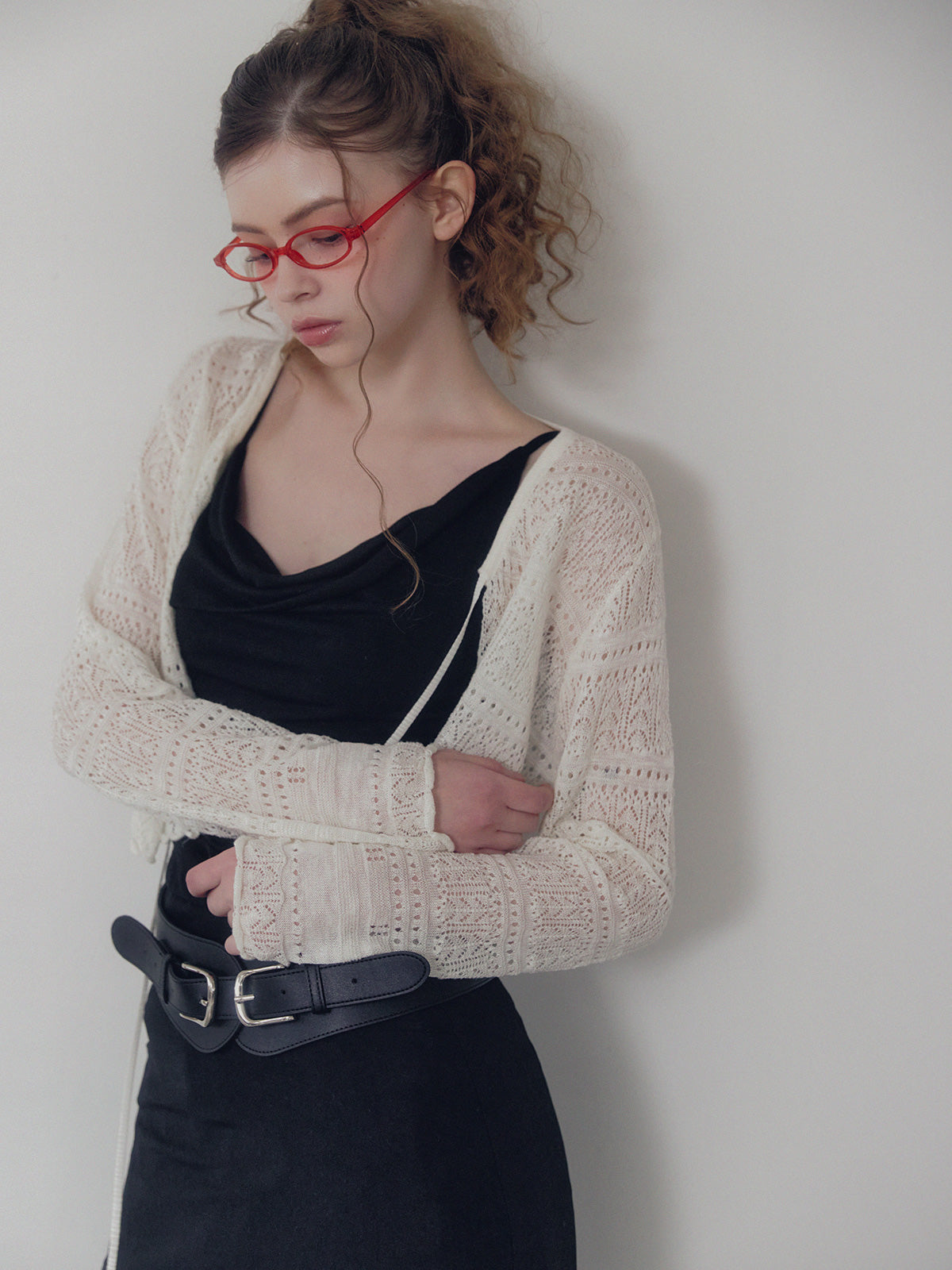 Buechen Punching Scasi Cardigan