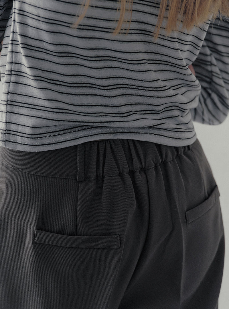Biel two-button wide slacks | View 4