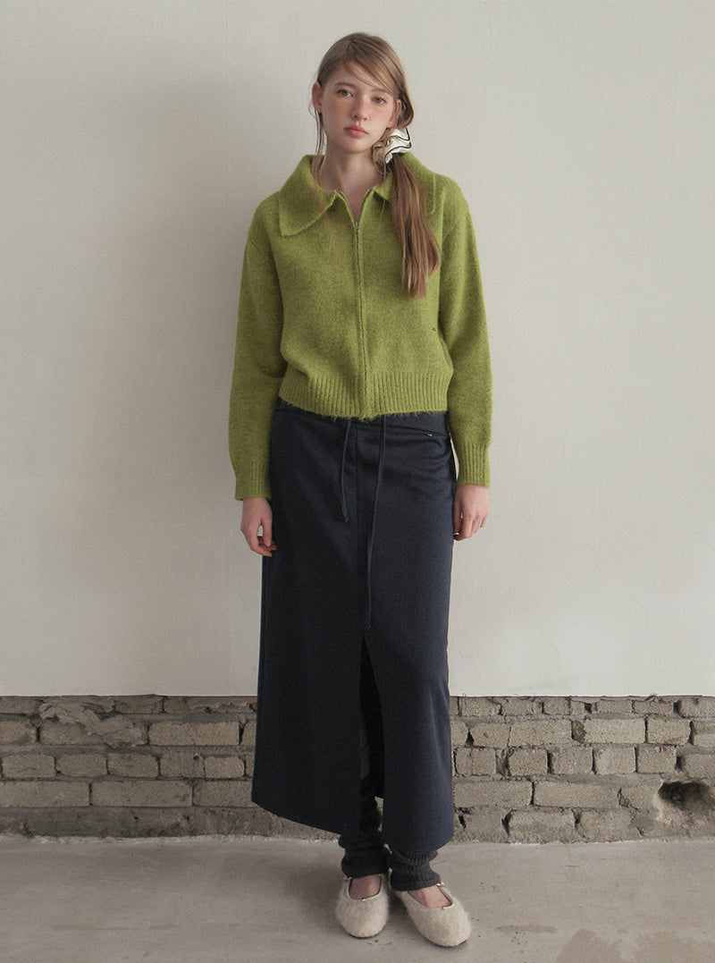 TWEE Riol contrast knit leg warmers | Product styling view 11
