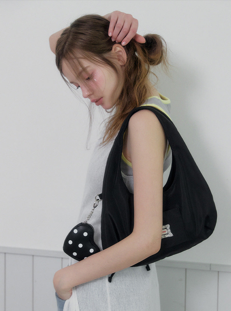 Pohen dot heart mini wallet