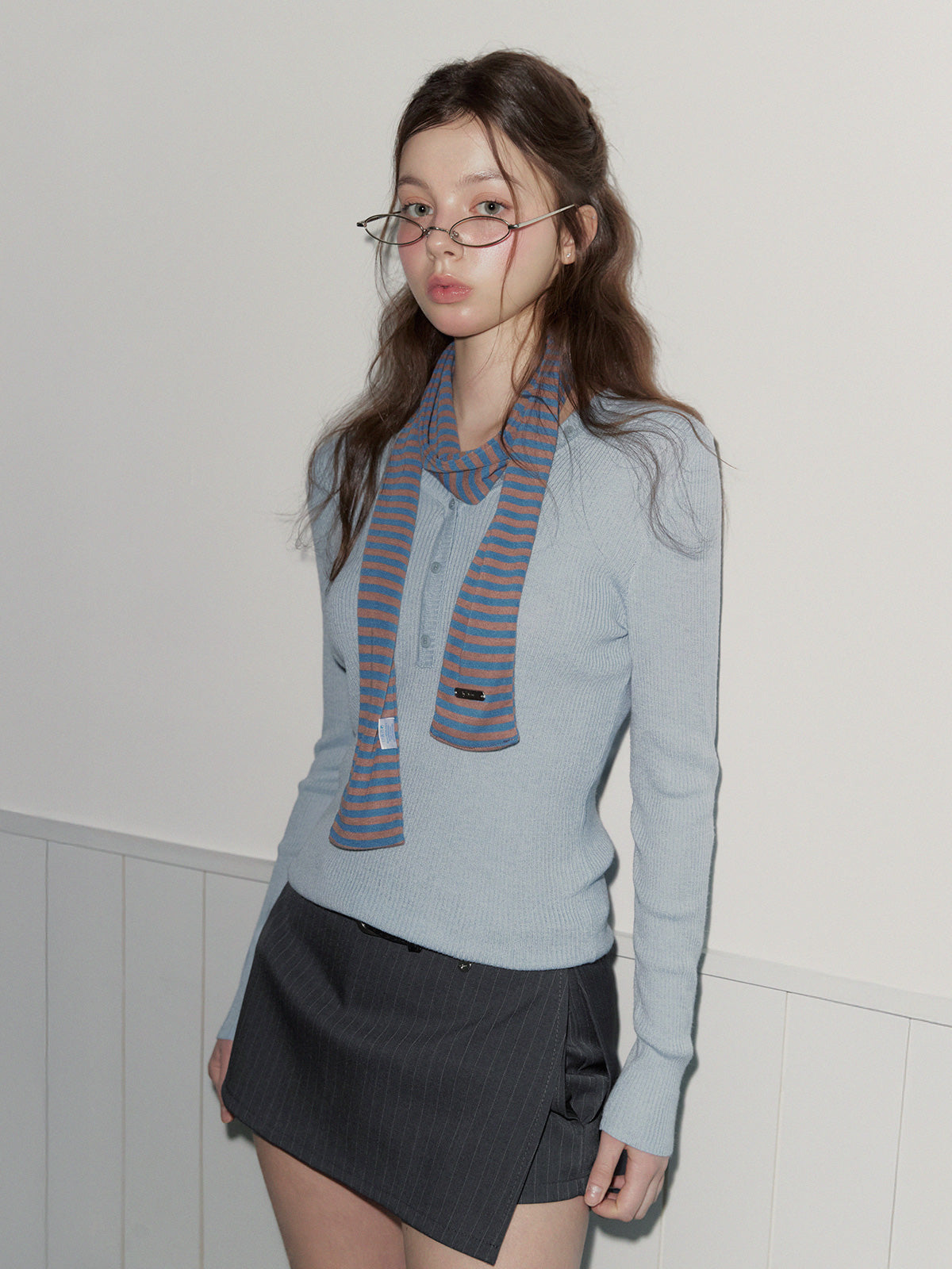 Gomez Button Knit