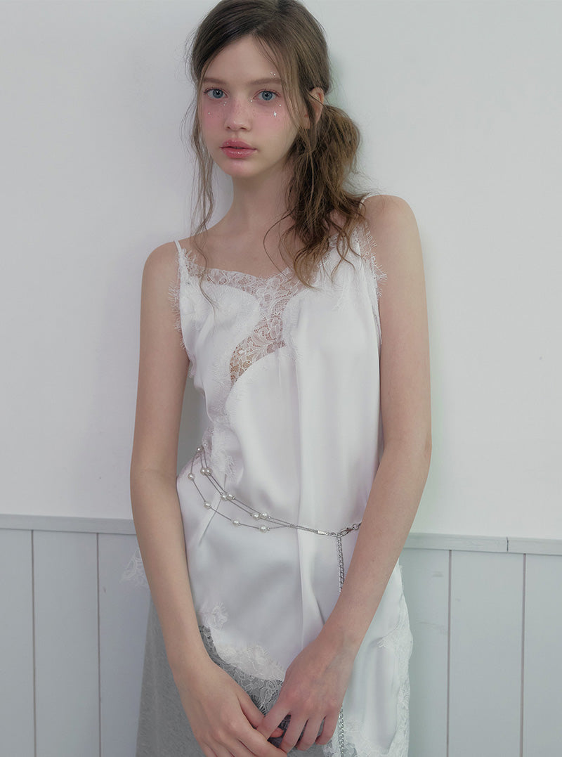Comit pearl double chain belt