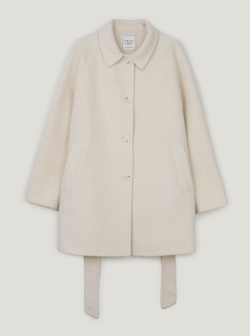 Jainer collar half handmade coat (strap set)