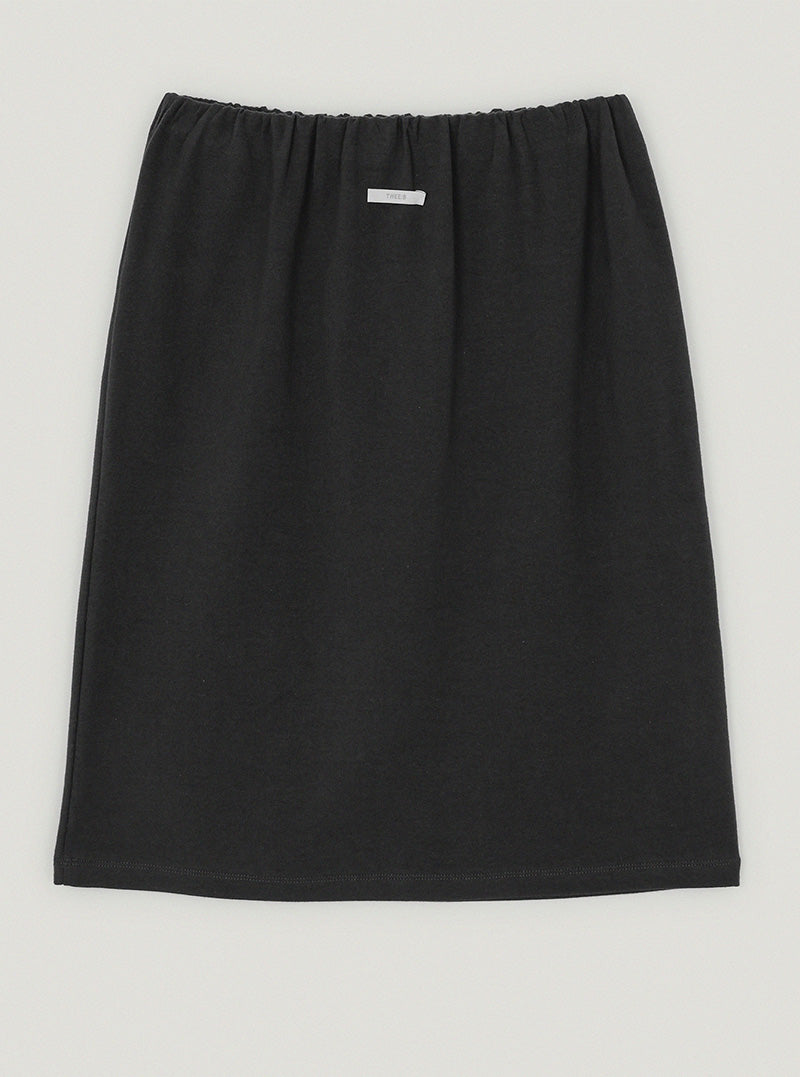 [TWEE:B] Kiers basic banding midi skirt