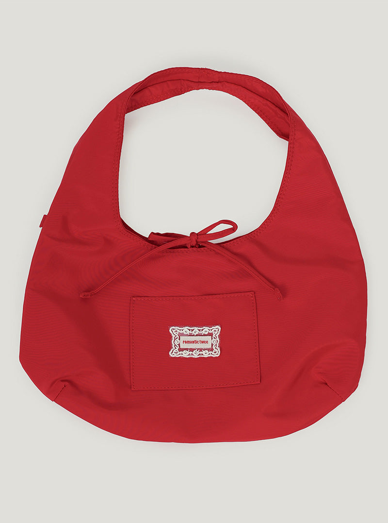 Eron pocket nylon shoulder bag