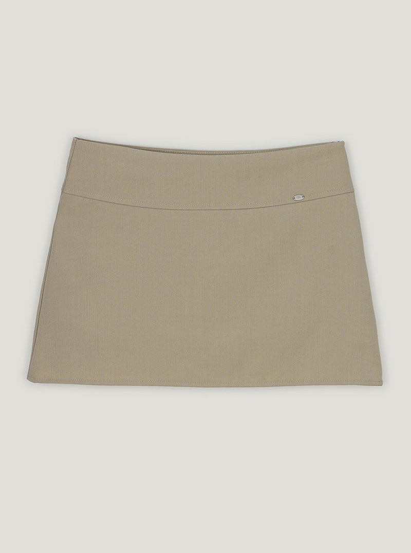 Iren basic mini skirt
