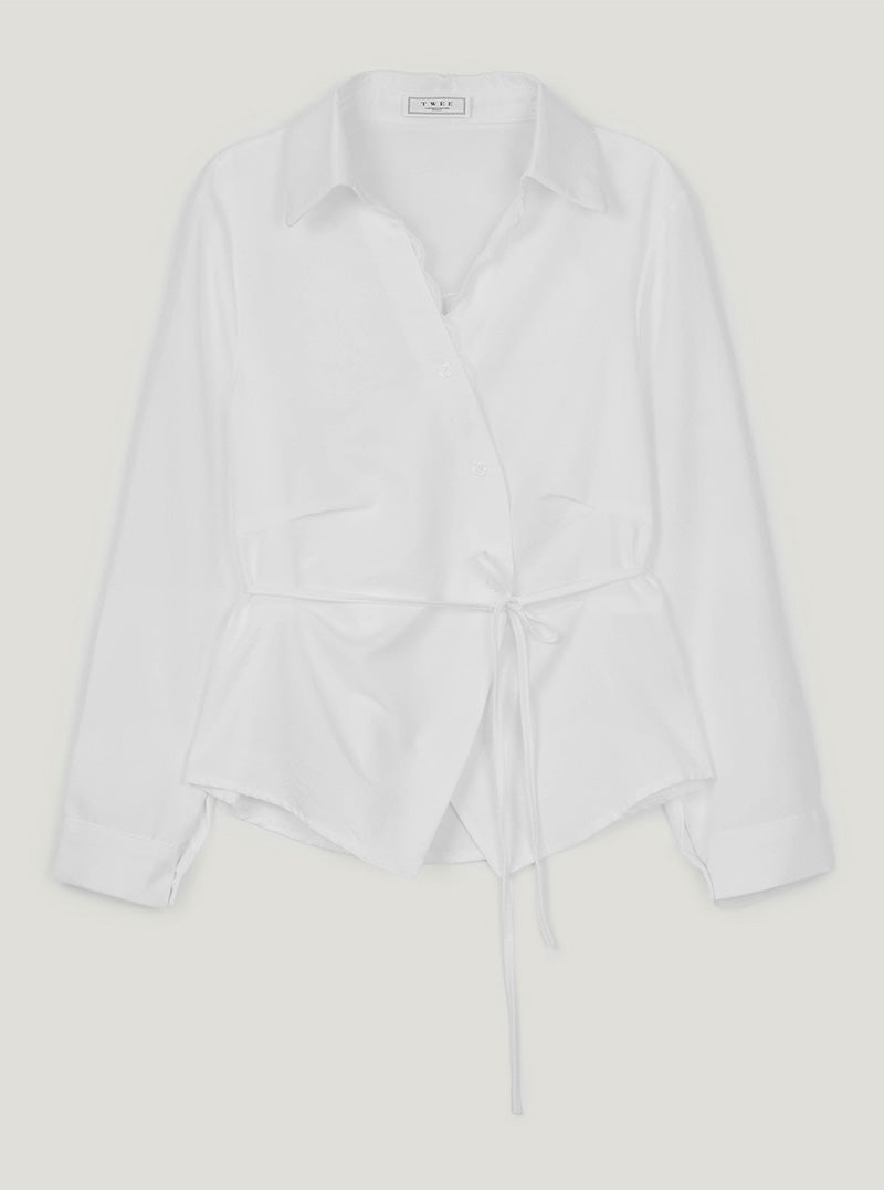 Abel wrap string shirt