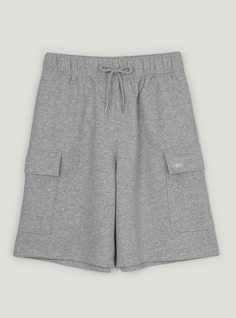[T:MOVE]Boil cargo banding bermuda pants