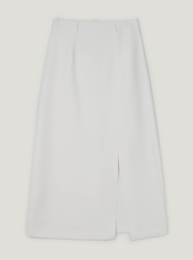 Sea slit long skirt