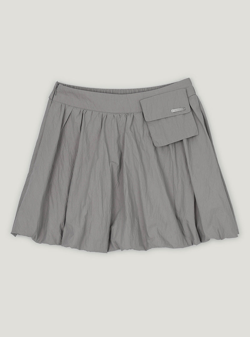 Riin pocket balloon mini skirt