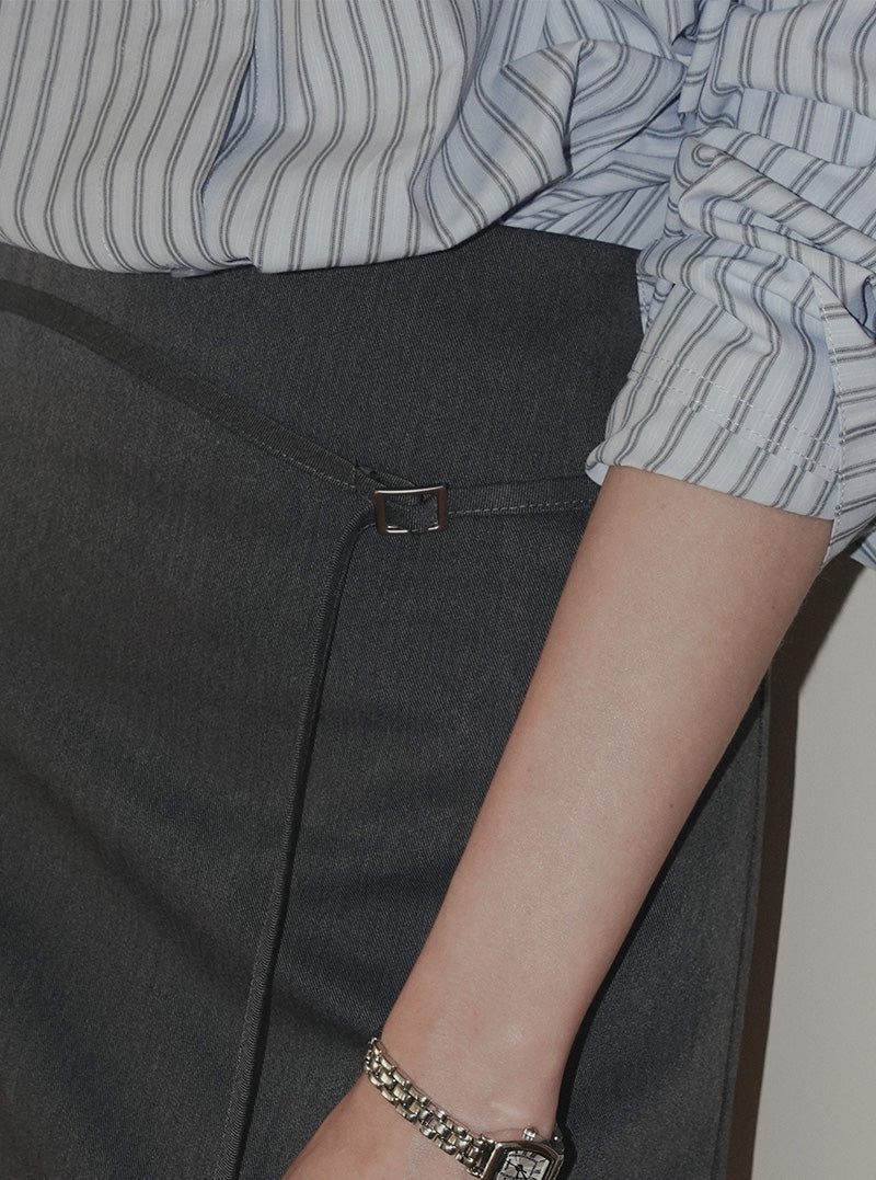 Elt basic belt mini skirt