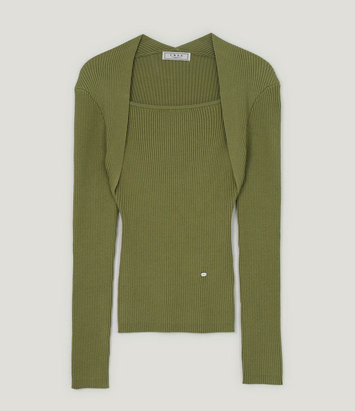 [TWEE]Inlet Bolero in maglia a maniche lunghe