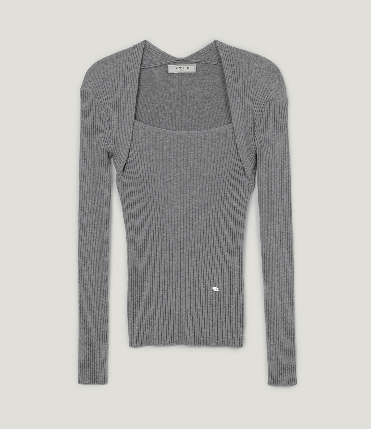 [TWEE]Inlet Bolero in maglia a maniche lunghe