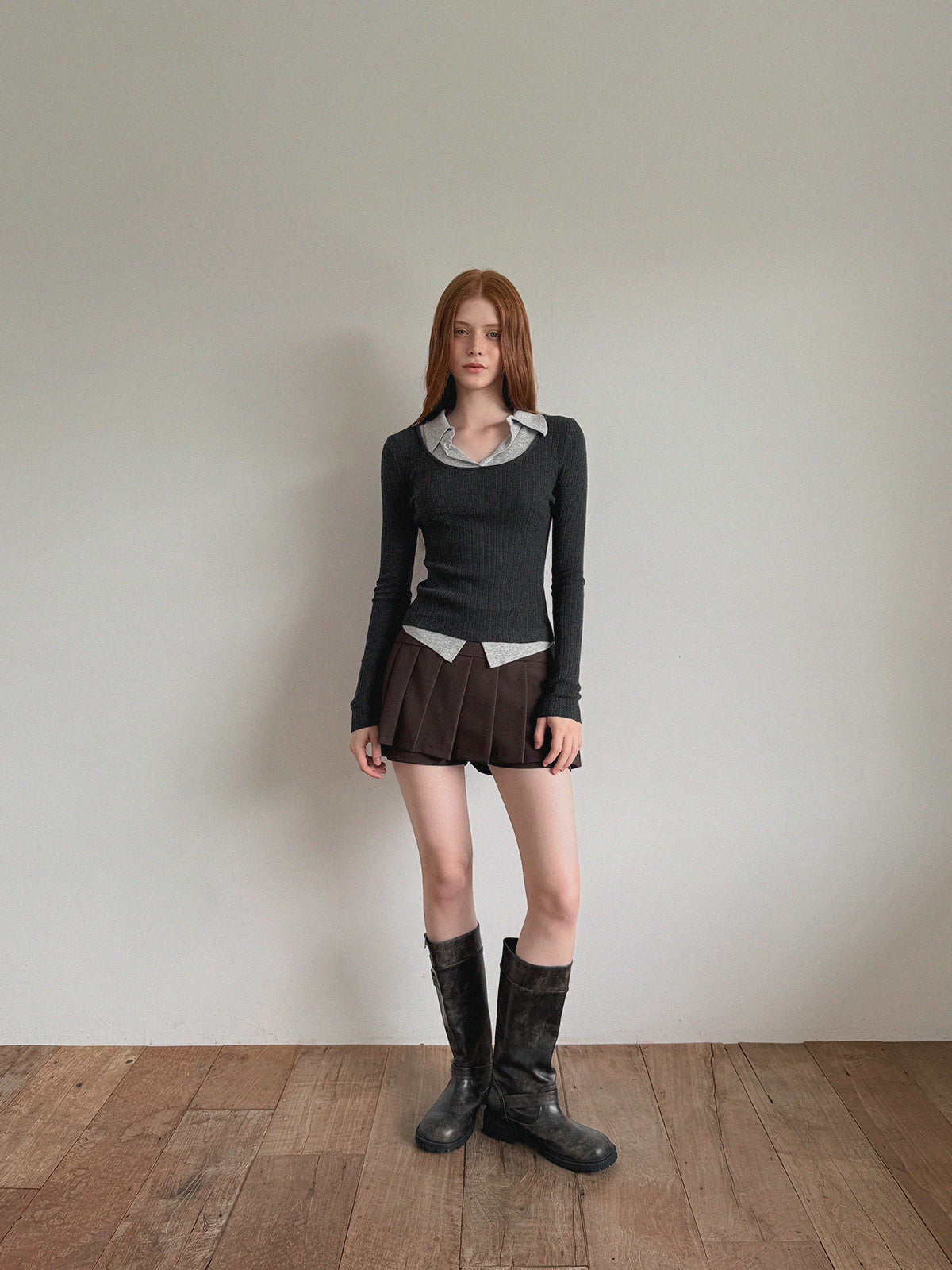 [TWEE] Bellot Tricot Superposé Bicolore