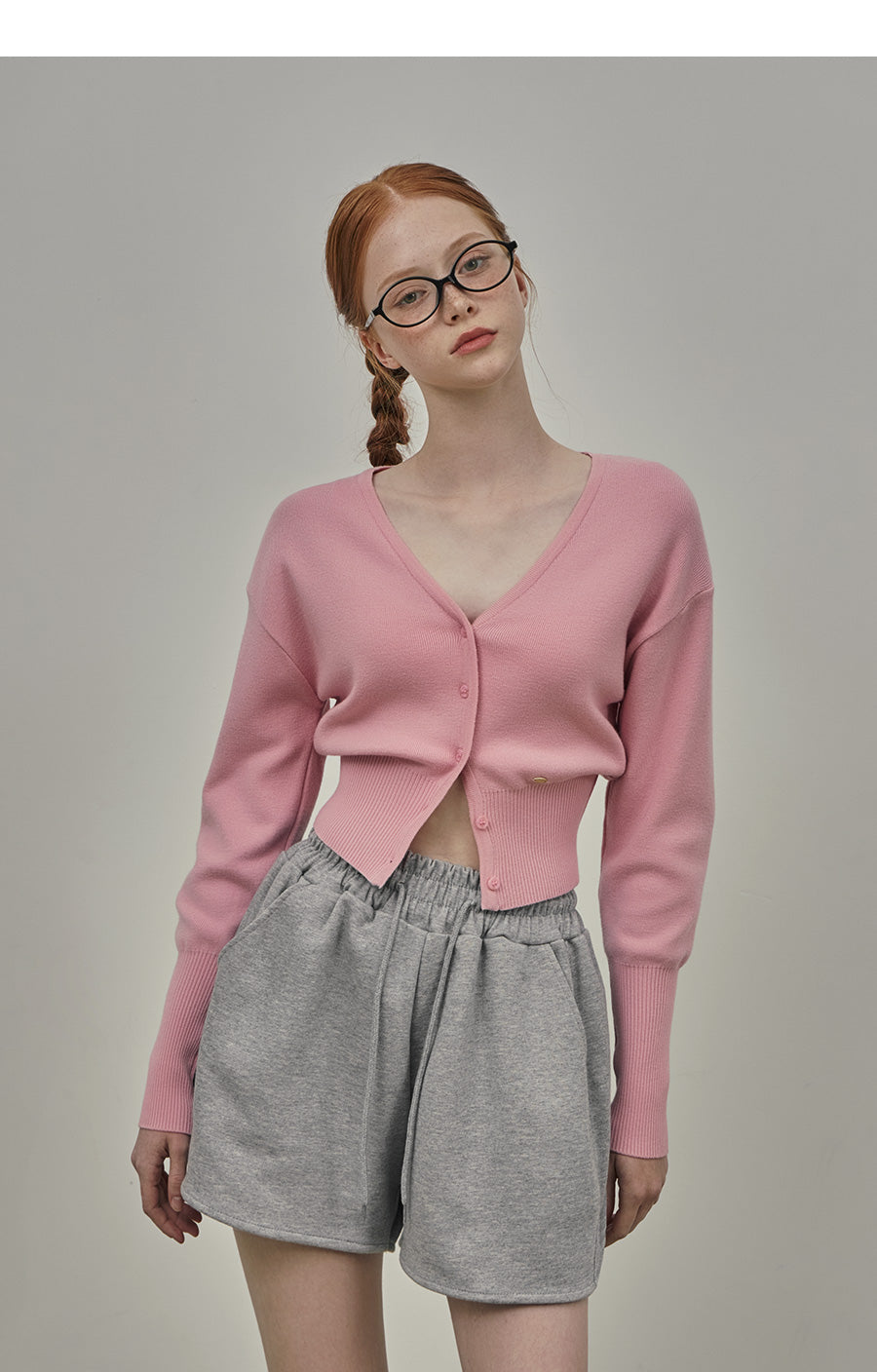Anu Lovely Basic V-Neck Cardigan