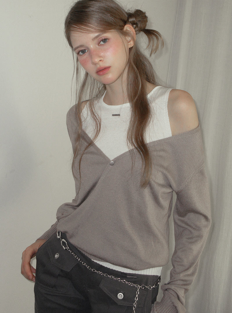 TWEE Kochel wave ring chain belt | Product styling view 3