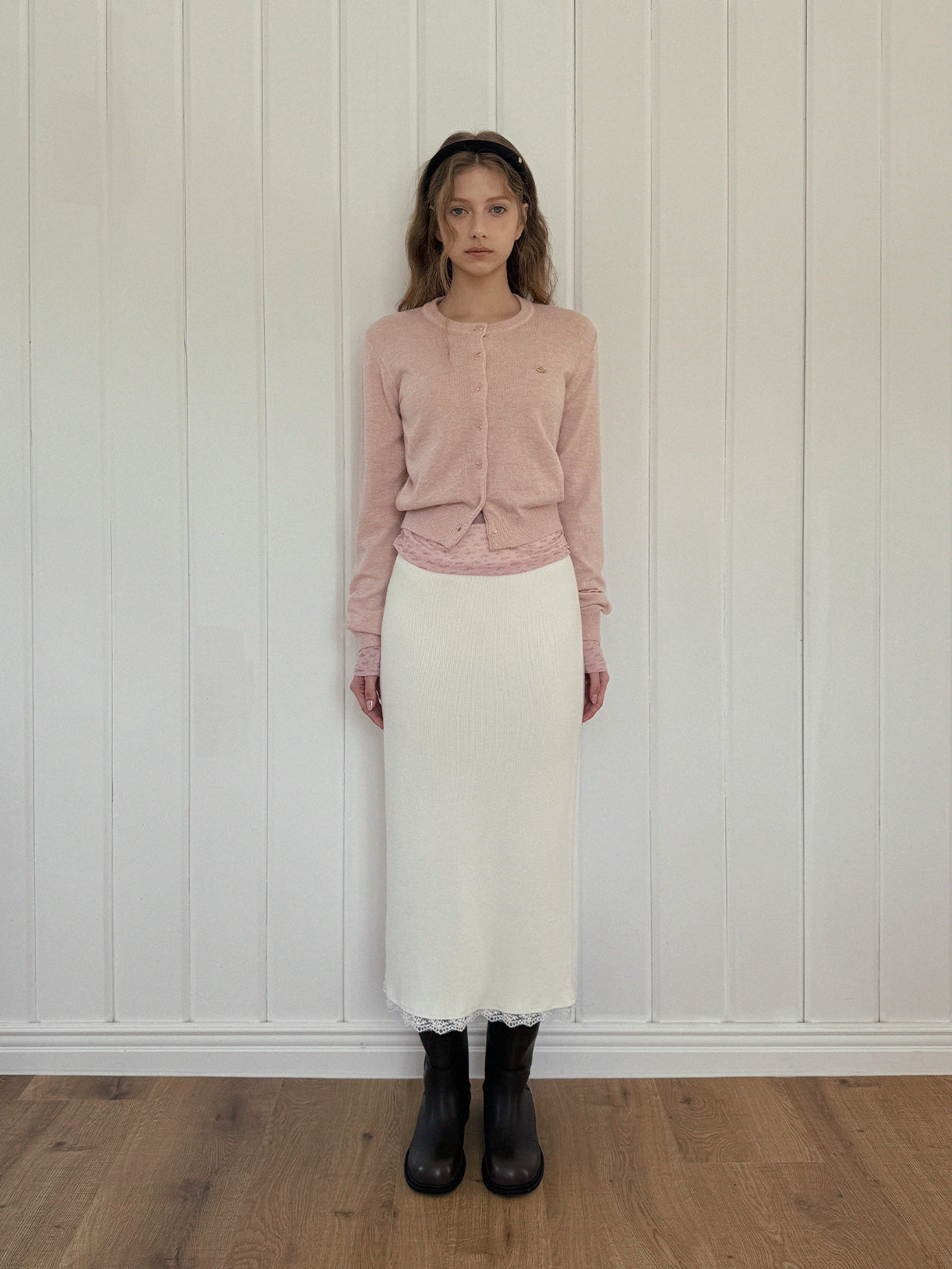 [TWEE] Ara Basic Rundhals Langarm Cardigan