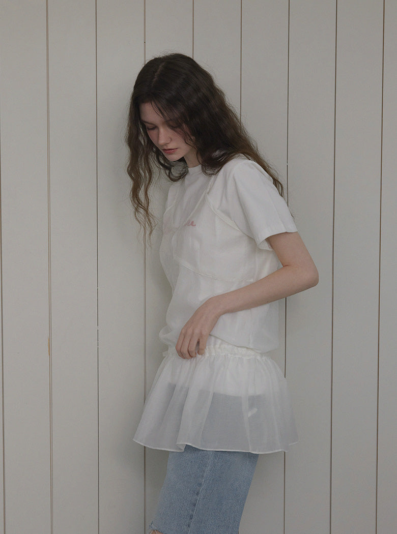 [TWEE] Robe en tulle superposée Rubie