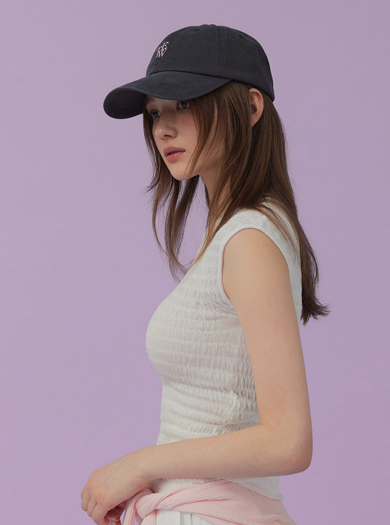 Ebnin Contrast Embroidered Baseball Cap