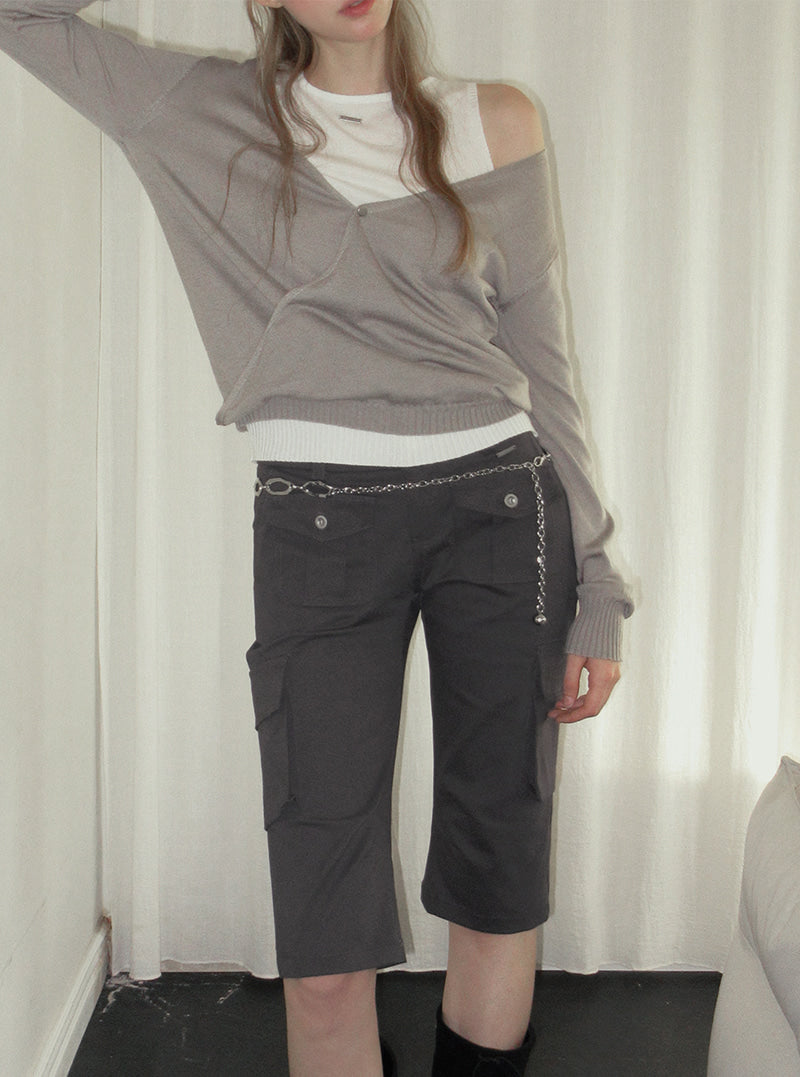 TWEE Kochel wave ring chain belt | Product styling view 2